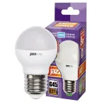 Лампа светодиодная LED 9Вт E27 холодный белый матовый шар