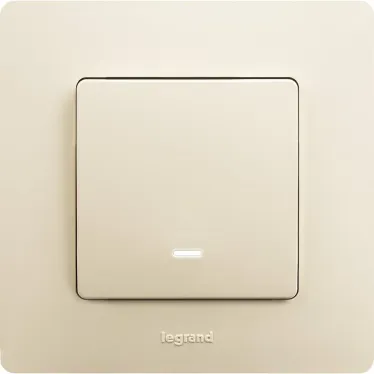 ETIKA Рамка 1 пост слоновая кость