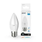 Лампа светодиодная Elementary Свеча 10W 750lm 6500K E27 LED 1/10/100 | 30230 | Gauss