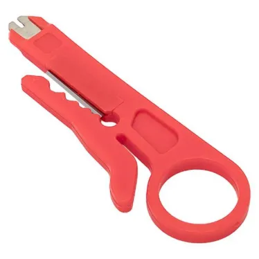 Кримпер для обжима и зачистки витой пары TERACOM TRC-NT12 | TRC-NT12 | EKF