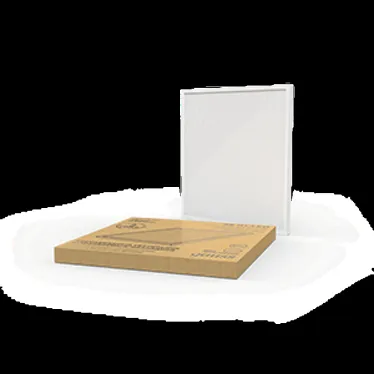 Светильник светодиодный ДВО 36 Вт 3300 лм 6500К AC 220В IP20 595х595х19мм призма Офис Gauss