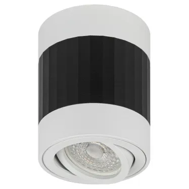Светильник настенно-потолочный спот OL34 WH/BK MR16 GU10, черный, белый