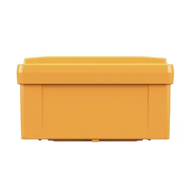 Коробка пластиковая FS с гладкими стенками и клеммниками IP56 100х100х50мм 4р 450V 6A 4мм.кв
