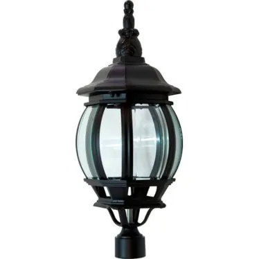 Светильник 8103 100W 230V E27 160*160*460мм черный