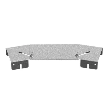 Крышка к повороту горизонтальному регулируемому к лотку 500, толщина 1,5 мм, Сендзимир цинк