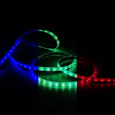 Лента светодиодная LED 5050/60-SMD 12 Вт/м 780 лм/м RGB DC 12В IP65 10мм комплект лента и драйвер (блистер 5м) Basic Gauss