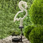 Садовый неоновый светильник Фламинго на солнечной батарее ERASF012-30