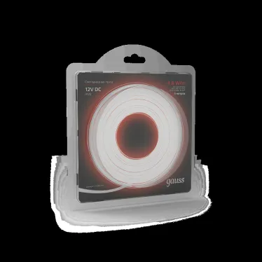 Лента светодиодная LED 2835/60-SMD 4.8 Вт/м 210 лм/м Красный DC 12В IP20 8мм (блистер 5м) Black Gauss