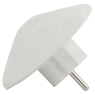 Разветвитель электрический SPx-2-W на 2 розетки без заземления 10А белый