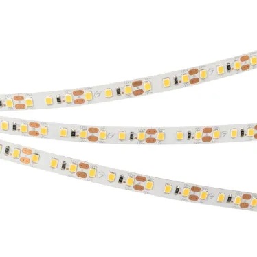 Лента LED RT-A120-8mm 12V Warm3000 (14.4 W/m, IP20, 2835, 5m) (ARL, Открытый)