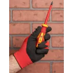 Перчатки PROFI нейлоновые с рельефным латексом