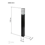 Светильник садово-парковый ИНОКС-8410 столб