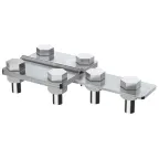 Зажим соединительный контрольный прямой пруток-полоса оцинкованная сталь IEK