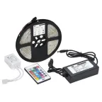 Комплект светодиодной подсветки ''Сделай сам'' (лента LED 5м LSR-5050RGB60-14,4-IP65-12В + драйвер + контроллер) IEK
