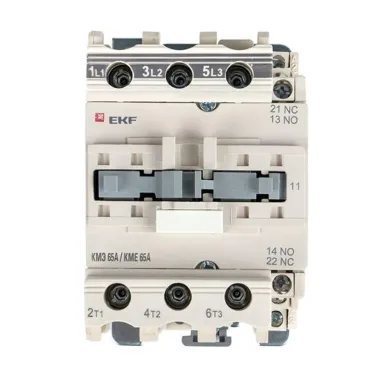 Контактор КМЭ малогабаритный 65А 24В NO+NC PROxima