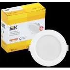 Светильник светодиодный встраиваемый ДВО 1611 белый круг 7Вт 3000К IP20