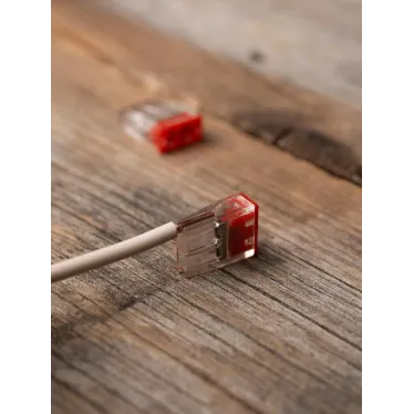 Строительно-монтажная клемма СМК 2273-242 (с пастой) 2 отверстия 0,5-2.5 мм2 блистер (5шт.) PROxima