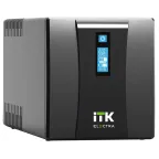 Источник бесперебойного питания Line-interactive 2000 ВА/1200 Вт, фаза 1/1, LCD дисплей, с АКБ 2х9AH, USB, Schuko