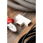 Угол T-образный (20х10) (4 шт) Plast Белый