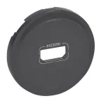 Celiane Лицевая панель розетки аудио/видео HDMI 067317/77 графит