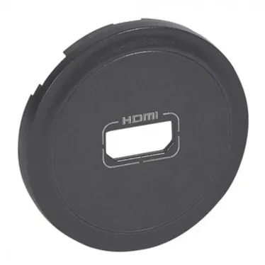 Celiane Лицевая панель розетки аудио/видео HDMI 067317/77 графит