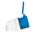 Розетка кабельная 16А 2Р+Е IP44 на поверхность 220В