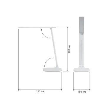 Светильник настольный светодиодный белый NLED-462-10W-W ЭРА
