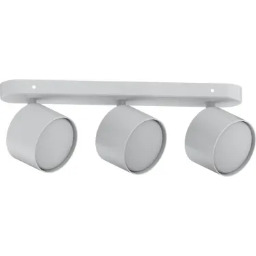 Светильник ДБО 3хGX53 без ламп наклонный белый