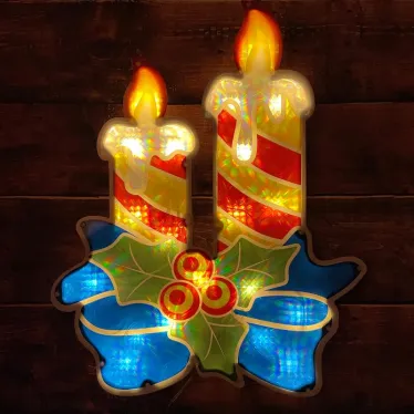 Фигура LED Свечки, ENIOF-09 220V, IP44 (6/60)