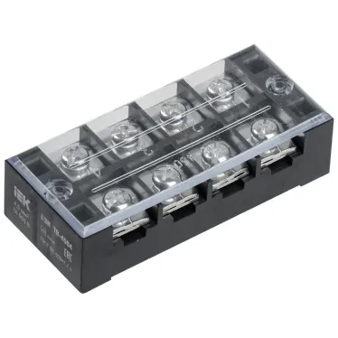 Блок зажимов БЗН ТВ-1004 10 мм2 100A 4 пары