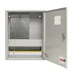 Щит учетно-распределительный навесной ЩУРн-3/18 с окном IP31