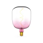 Лампа светодиодная LED Filament Flexible V140-DC Pink-Clear E27 5W 200lm 1800K 140*200mm 1/6 | 1010802105 | Gauss