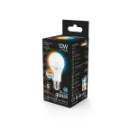 Лампа светодиодная LED 10Вт E27 220В 2700К/4100К СТС A60 | 102502110-T | Gauss
