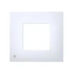 Рамка-декор на 1 пост для 2700610-03 S27Pl антибактериальная белый