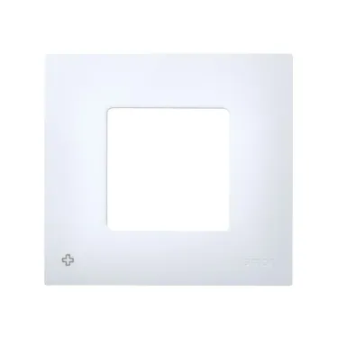 Рамка-декор на 1 пост для 2700610-03 S27Pl антибактериальная белый