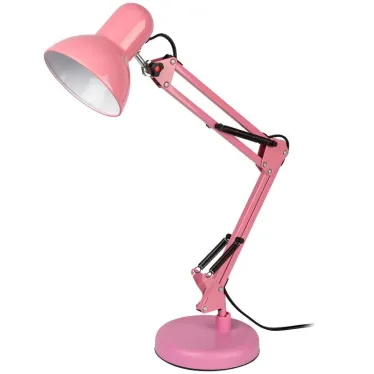 Настольный светильник розовый N-214-E27-40W-P