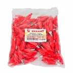 Зажим ''Крокодил'' 5А, 56мм, в изоляторе, 200шт/упак