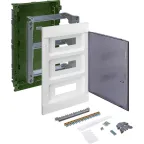 Practibox S Пластиковый щиток Встраиваемый (ЩРв-П) (в полые стены) 3X12 Дымчатая дверь