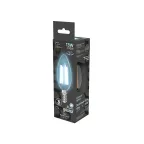 Лампа светодиодная Filament Свеча 13W 1150lm 4100К Е14 LED 1/10/50 | 103801213 | Gauss