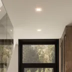 Светильник светодиодный встраиваемый квадратный с декоративным стеклом 6W 3000K 1/40 | 948111106 | Gauss