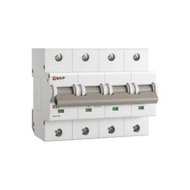 Автоматический выключатель ВА 47-125 4P 25А (D) 15кА PROXIMA  | mcb47125-4-25D | EKF