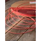 Трубка термоусаживаемая ТУТ нг 4/2 красная рулон PROxima