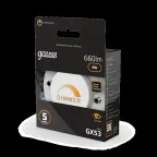 Лампа светодиодная LED 8 Вт 660 лм 3000К таблетка теплый GX53 AC 220В диммируемая Black Gauss