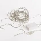 Гирлянда светодиодная Бахрома 3х0,8 м, 200 LED, цвет теплый белый, прозрачный ПВХ | 255-066 | NEON-NIGHT