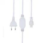 Комплект подключения для уличных гирлянд 230В / 4А, цвет провода: белый, IP65 | 303-500-1 | NEON-NIGHT