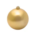 Елочная фигура Шар 20 см, цвет золотой матовый | 502-251 | NEON-NIGHT
