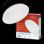 Светильник светодиодный серии DECO 36Вт 230В 6500К 2340лм 350х55мм ГЛОРИЯ | 4690612025117 | IN HOME