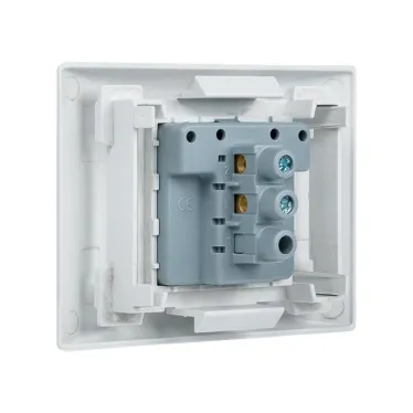 Выключатель 10А, 1 клавишный без индикатора