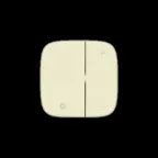 Valena ALLURE Лицевая панель для кнопочного светорегулятора Слоновая кость