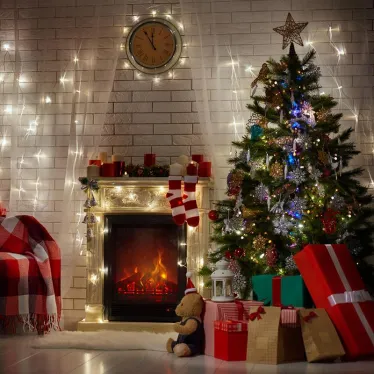 Гирлянда линейная 40LED мульти 4м от батареек